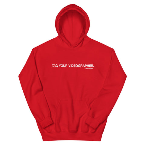 Tag Your Videographer Hoodies